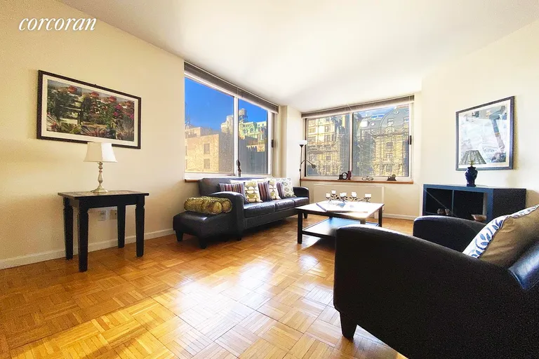 New York City Real Estate | View 201 West 72nd Street, 15F | 1 Bed, 1 Bath | View 1