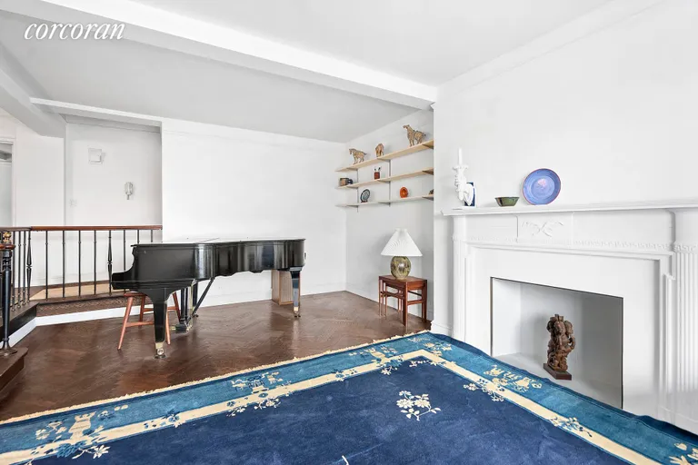 New York City Real Estate | View 5 Riverside Drive, 5C | Living Dining Facing Entryway | View 3