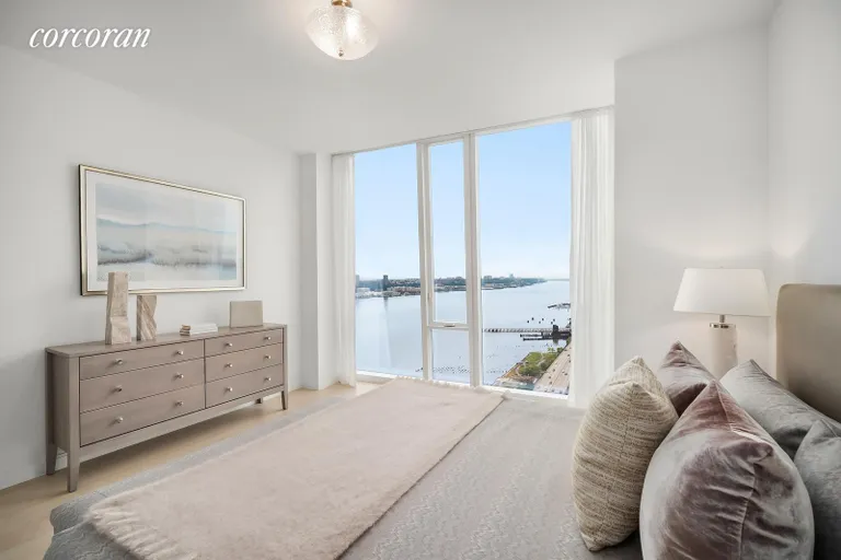 New York City Real Estate | View 10 Riverside Boulevard, 32B | Primary Bedroom | View 4