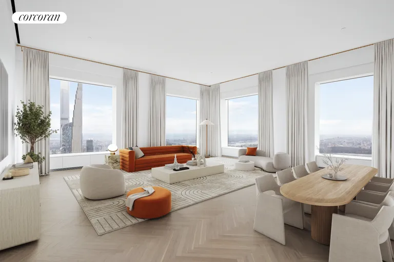 New York City Real Estate | View 432 Park Avenue, 71B | 4 Beds, 4 Baths | View 1