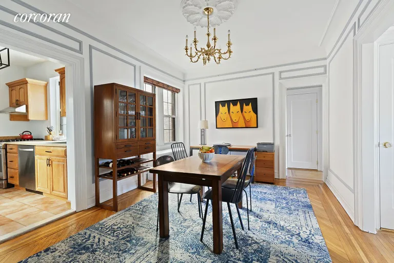 New York City Real Estate | View 76 Remsen Street, 5A | Dining Room / Bedroom | View 3