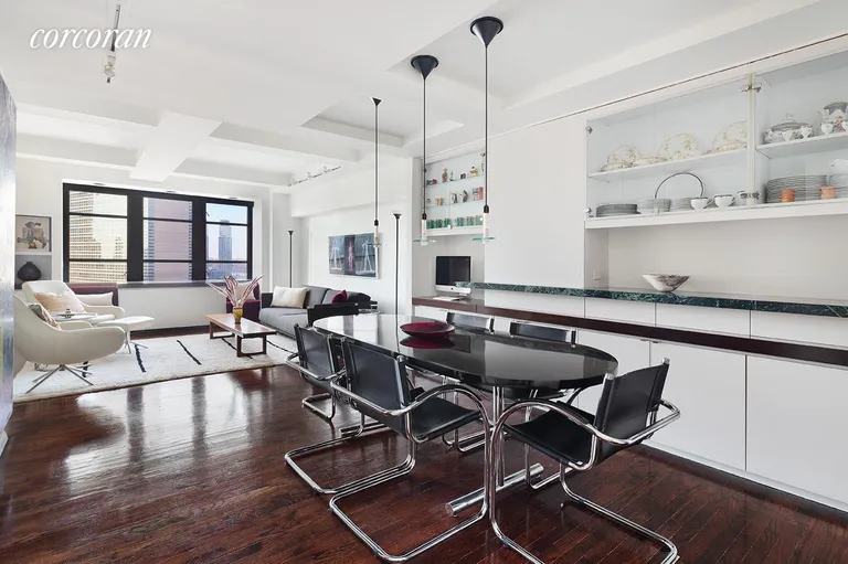 New York City Real Estate | View 43 West 61st Street, 22P | Dining Area | View 4