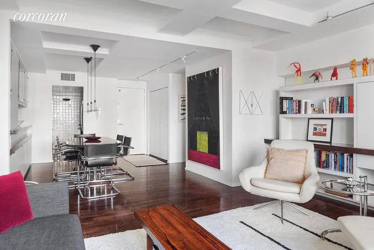 New York City Real Estate | View 43 West 61st Street, 22P | Living Room | View 7