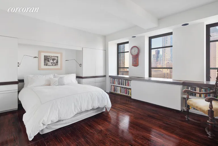 New York City Real Estate | View 43 West 61st Street, 22P | Primary Bedroom | View 8