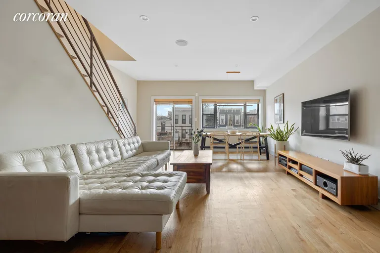 New York City Real Estate | View 1607 Bergen Street, 3 | Living Room | View 4