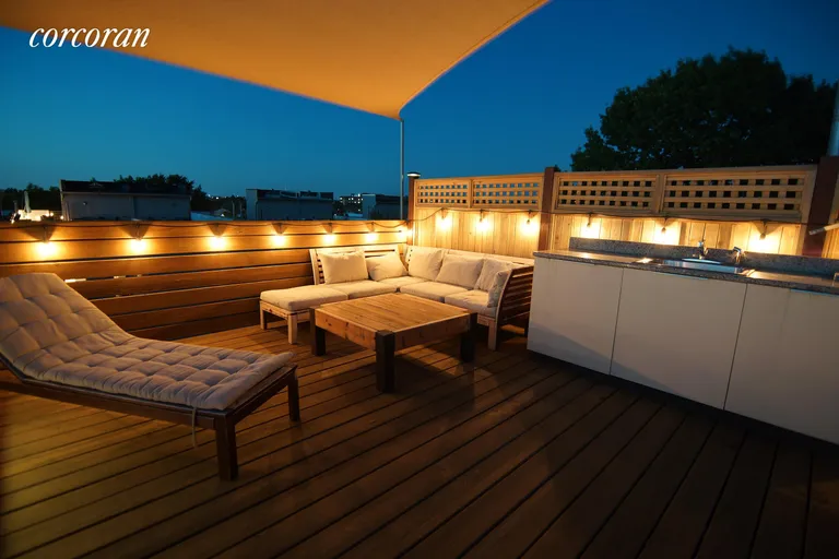 New York City Real Estate | View 1607 Bergen Street, 3 | Private Roof Deck | View 14