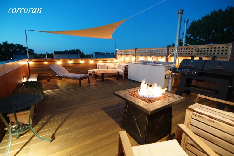 New York City Real Estate | View 1607 Bergen Street, 3 | Private Roof Deck | View 13