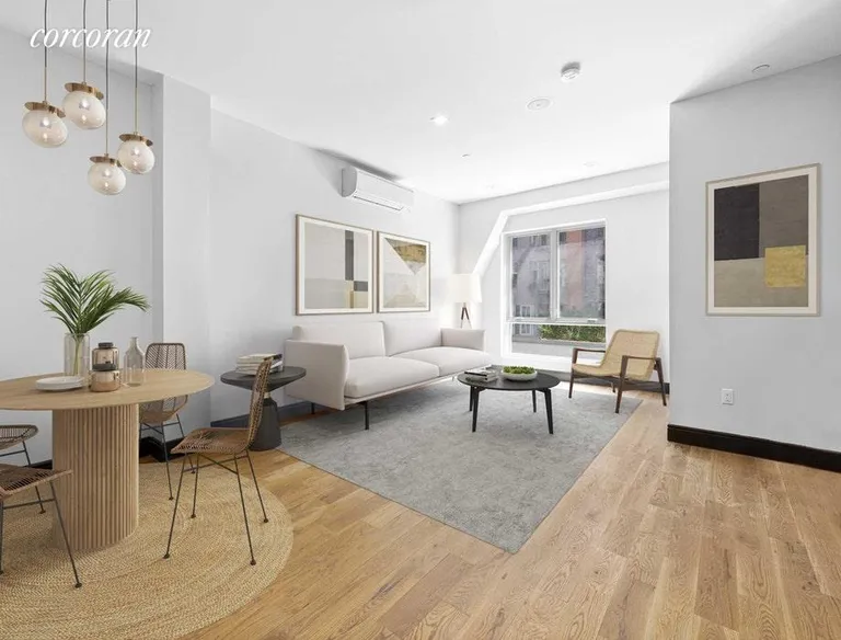New York City Real Estate | View 125 Clifton Place, 1A | 1 Bed, 3 Baths | View 1