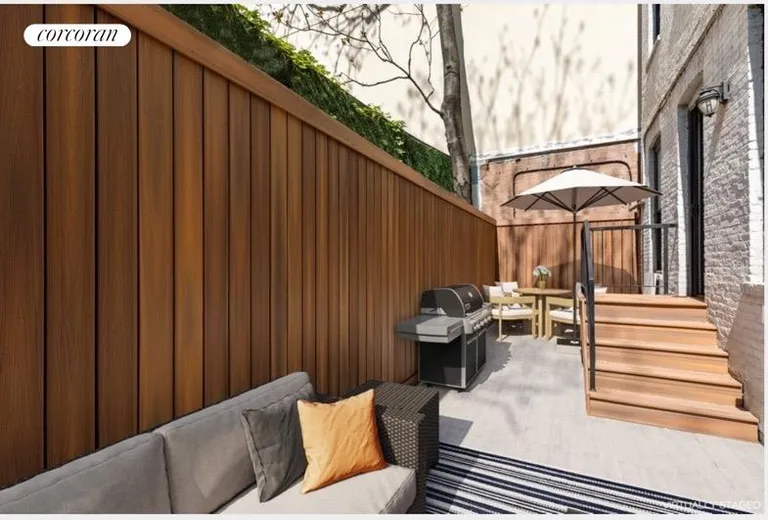 New York City Real Estate | View 422 West 20th Street, PARLORA | Large Private Patio | View 13
