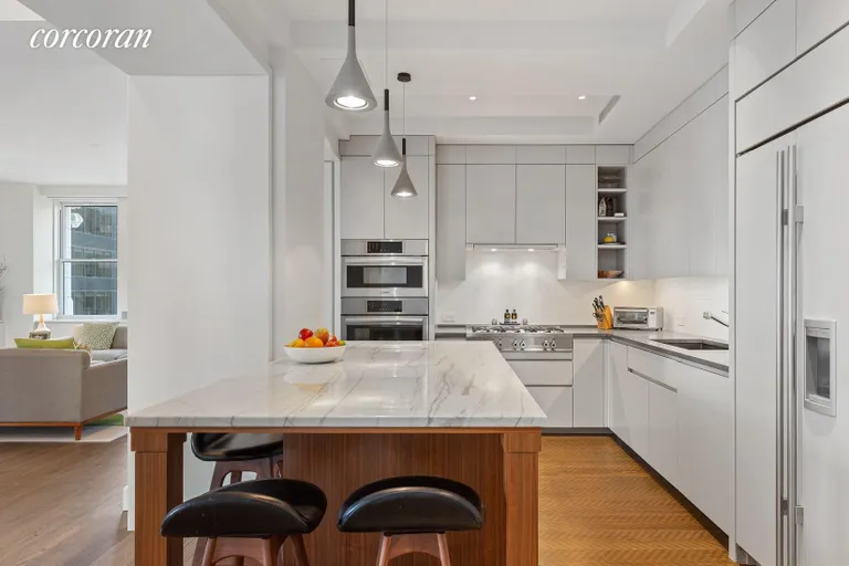 New York City Real Estate | View 55 Liberty Street, 27BC | Open Chefs Kitchen | View 5