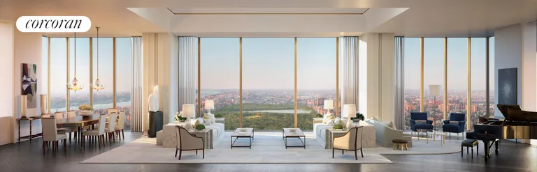 New York City Real Estate | View 111 West 57th Street, PH72 | 4 Beds, 5 Baths | View 1