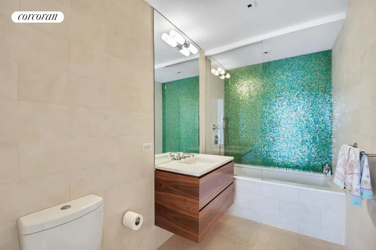 New York City Real Estate | View 1280 Fifth Avenue, 8BC | Guest Bath | View 11