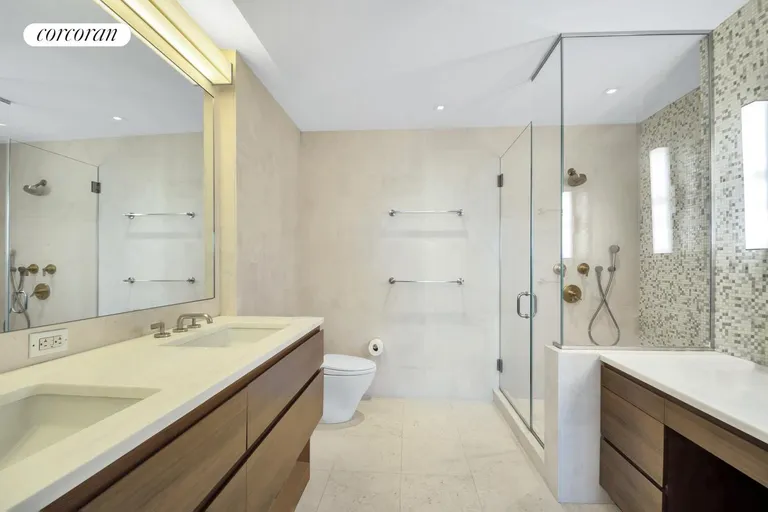 New York City Real Estate | View 1280 Fifth Avenue, 8BC | Primary Bathroom | View 6