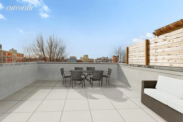 New York City Real Estate | View 951 Pacific Street, 3 | Roof Terrace | View 3