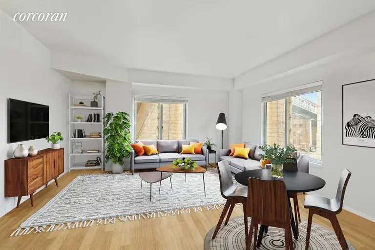 New York City Real Estate | View 133 Water Street, 6D | 2 Beds, 2 Baths | View 1