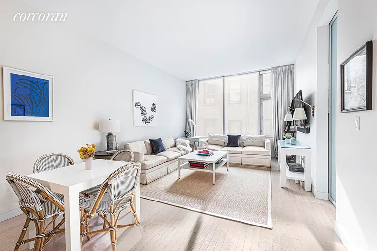 New York City Real Estate | View 60 West 20th Street, 6M | Living Room | View 2