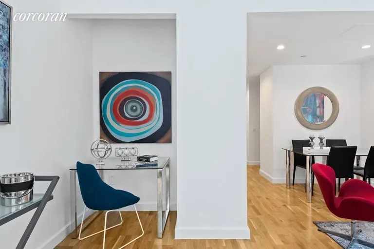 New York City Real Estate | View 415 Main Street, 1A | Home Office Nook | View 4
