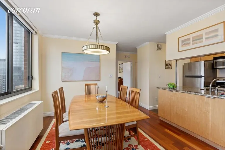 New York City Real Estate | View 343 East 74th Street, 17B | Dining Area | View 3