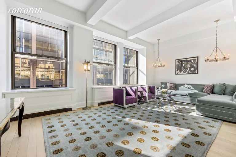 New York City Real Estate | View 31 East 28th Street, PHW | Living Room | View 2
