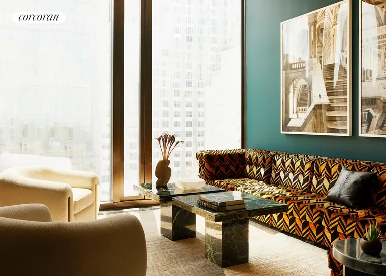 New York City Real Estate | View 111 West 57th Street, 26 | Library/Den | View 4