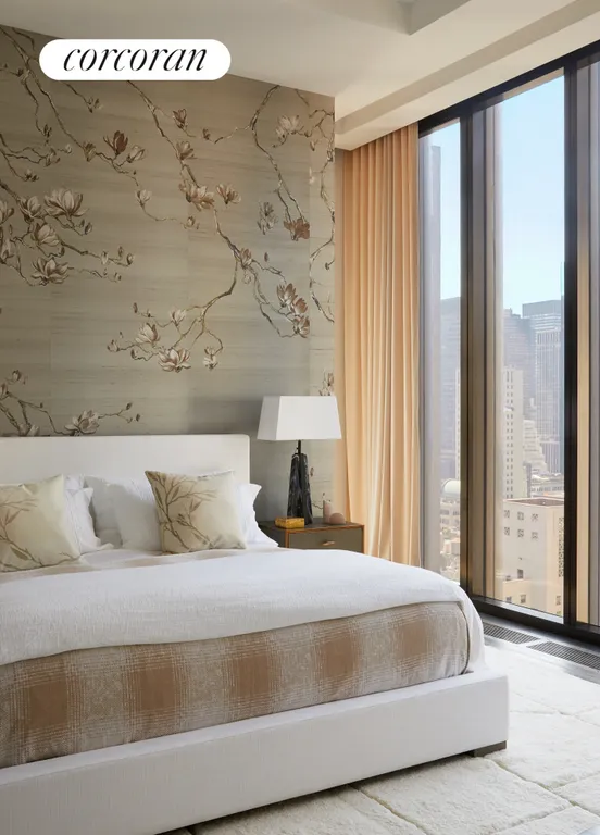 New York City Real Estate | View 111 West 57th Street, 26 | Primary Bedroom | View 6
