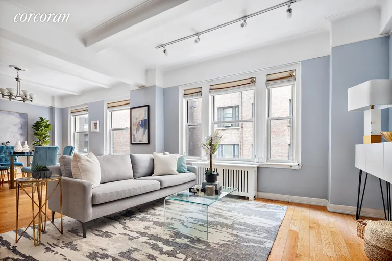 New York City Real Estate | View 321 West 78th Street, 2B | Living Room | View 2