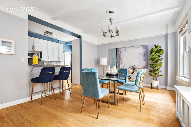 New York City Real Estate | View 321 West 78th Street, 2B | Dining Area | View 4