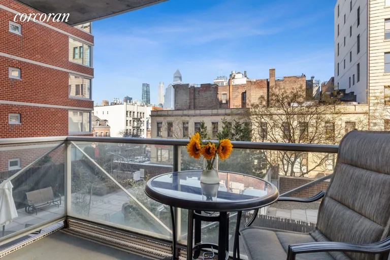 New York City Real Estate | View 270 West 17th Street, 3A | Private Balcony | View 2
