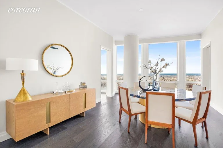 New York City Real Estate | View 35 Hudson Yards, 8101 | Dining Area | View 6