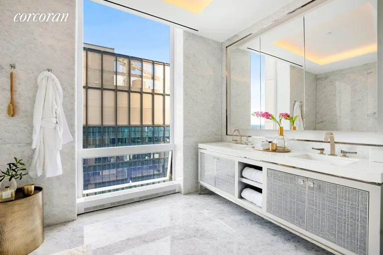 New York City Real Estate | View 35 Hudson Yards, 8101 | Full Bathroom | View 12