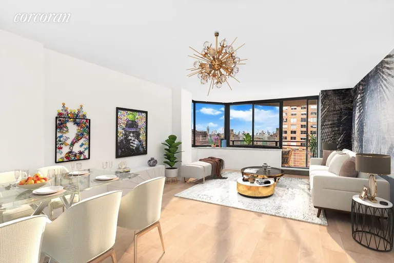 New York City Real Estate | View 1991 Broadway, 21A | 3 Beds, 2 Baths | View 1