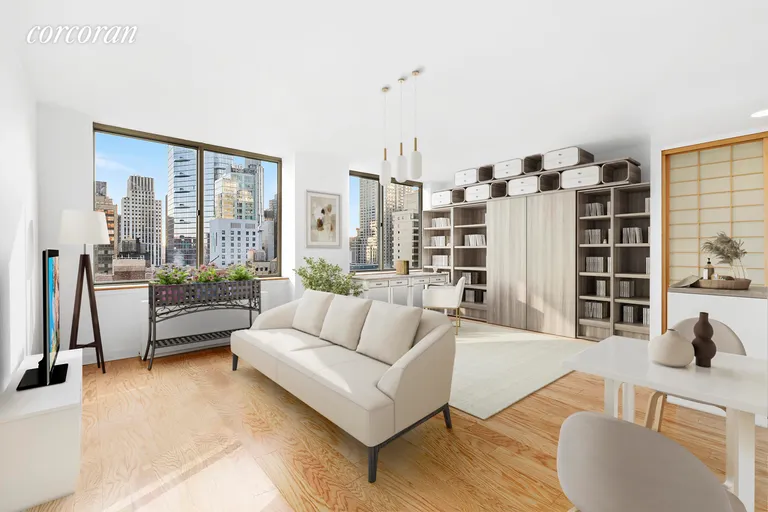 New York City Real Estate | View 236 East 47th Street, 27A | 1 Bath | View 1