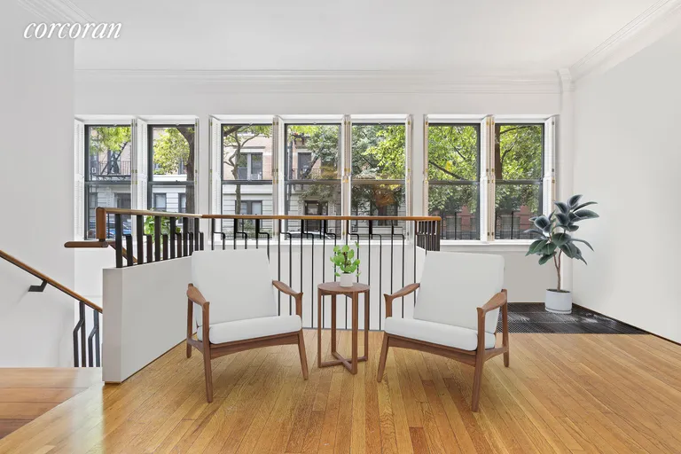 New York City Real Estate | View 121 Sterling Place, 1A | Living Room | View 4