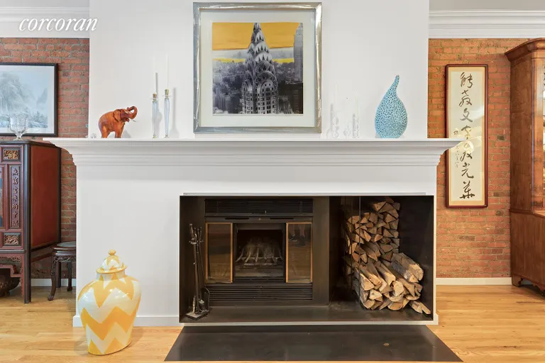 New York City Real Estate | View 121 Sterling Place, 1A | Wood Burning Fireplace | View 5