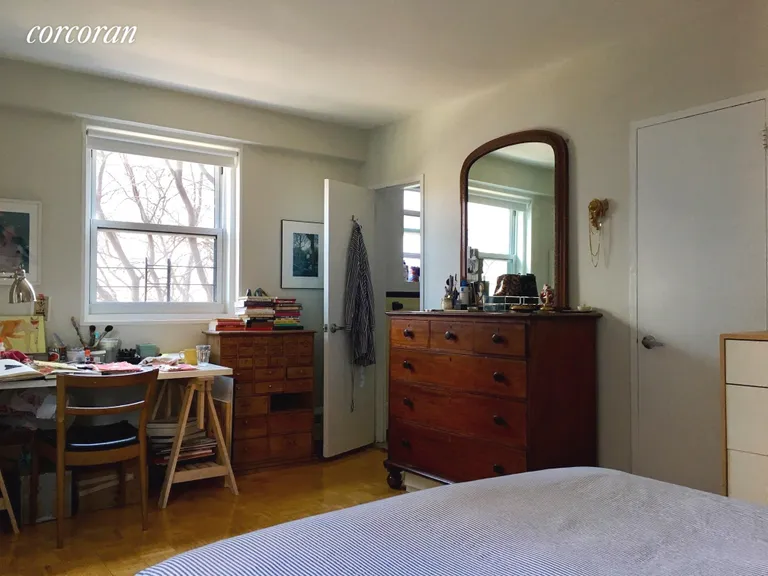 New York City Real Estate | View 175 Willoughby Street, 5H | Master Bedroom with Shower Bath | View 11