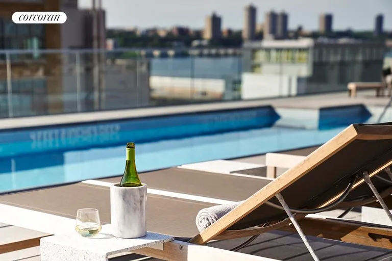 New York City Real Estate | View 547 West 47th Street, 511 | Rooftop Pool Club | View 12