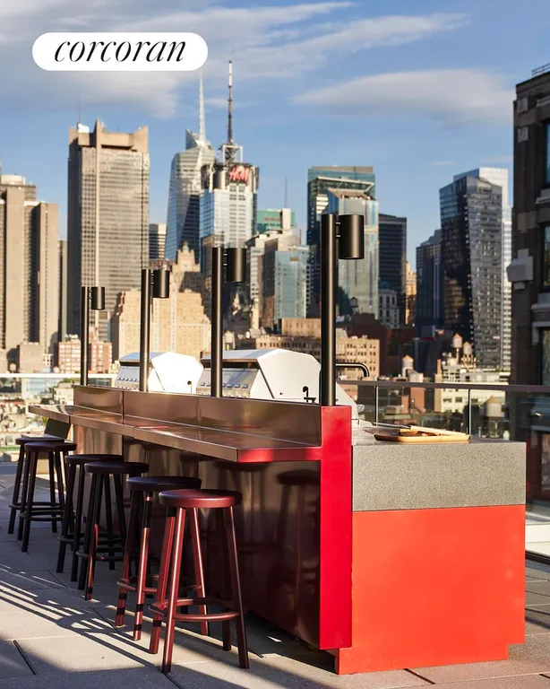 New York City Real Estate | View 547 West 47th Street, 511 | Rooftop Outdoor Kitchens | View 15