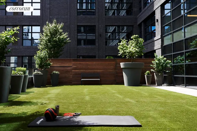 New York City Real Estate | View 547 West 47th Street, 511 | Outdoor Fitness Terrace | View 19
