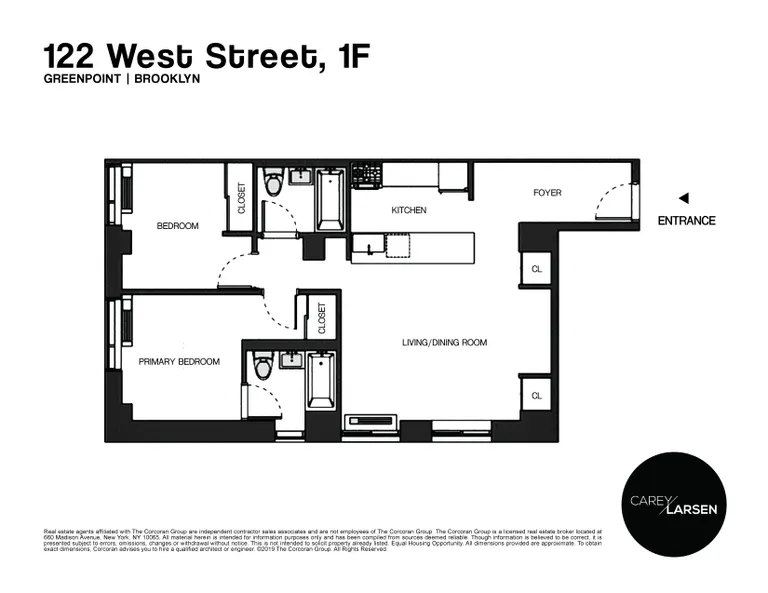 122 West Street, 1F | floorplan | View 9