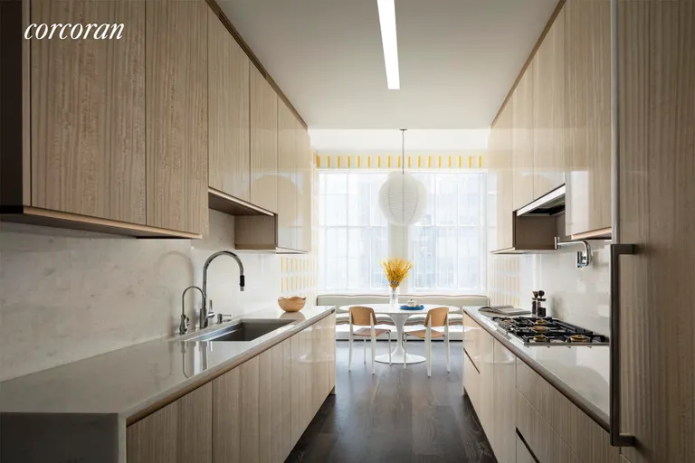 New York City Real Estate | View 35 Hudson Yards, 5902 | Kitchen | View 6
