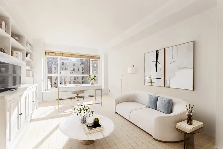 New York City Real Estate | View 1020 Park Avenue, 16A | Library/Den | View 6