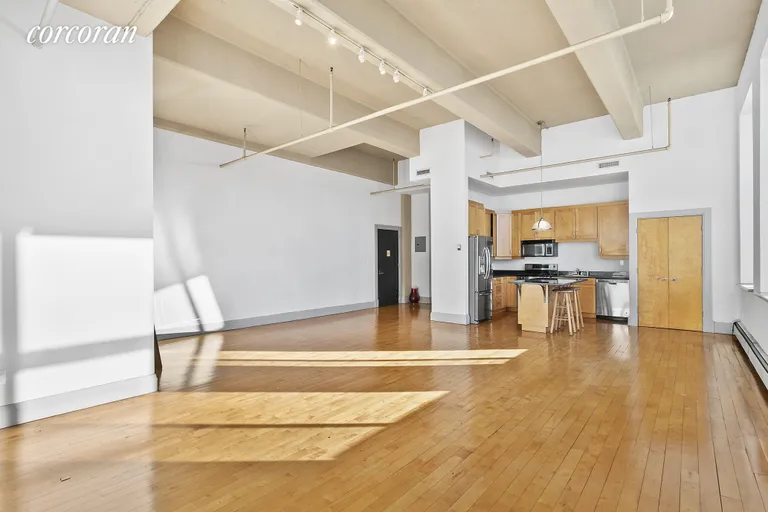New York City Real Estate | View 535 Dean Street, 705 | Gigantic & Gorgeous Living Room | View 6