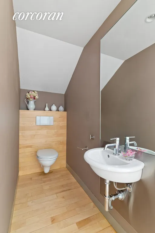 New York City Real Estate | View 37 Strong Place | Half Bathroom | View 11