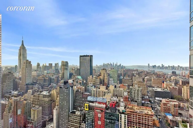 New York City Real Estate | View 350 West 42Nd Street, 52F | 1 Bed, 1 Bath | View 1