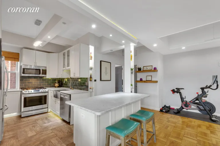 New York City Real Estate | View 100 Overlook Terrace, 213 | Kitchen | View 3