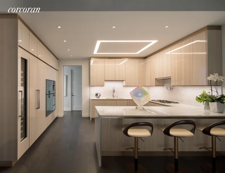 New York City Real Estate | View 35 Hudson Yards, 7204 | Kitchen | View 4