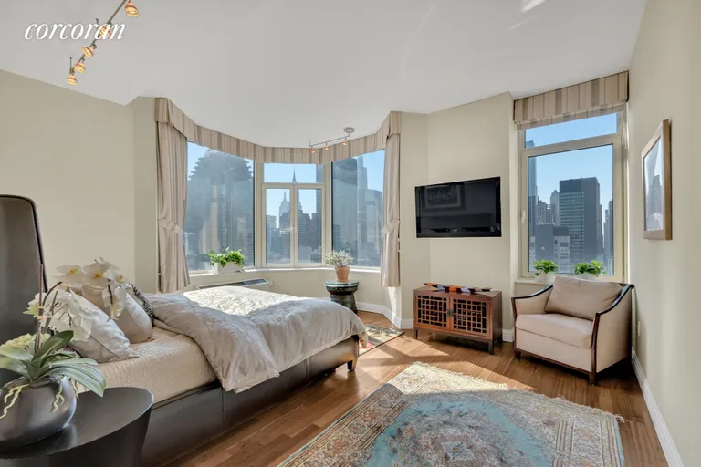 New York City Real Estate | View 400 East 51st Street, 29B | Primary Bedroom | View 13