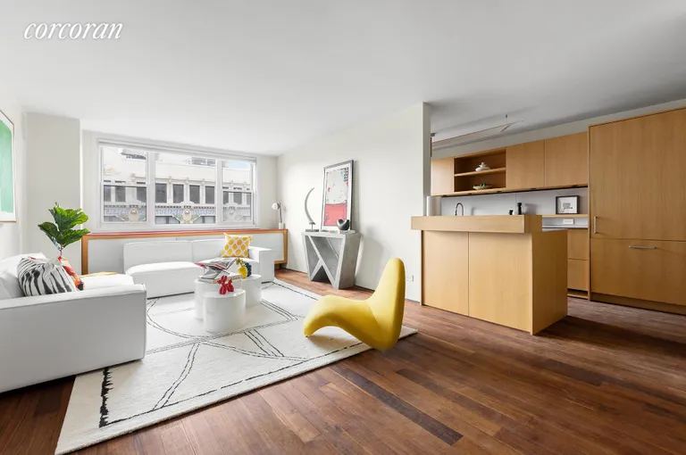 New York City Real Estate | View 77 Seventh Avenue, 16P | Living Room | View 3