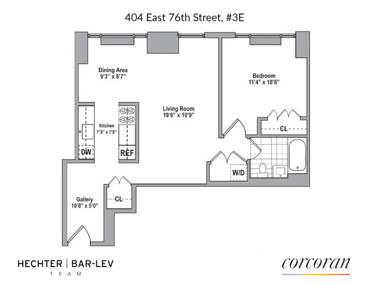 404 East 76th Street, 3E | floorplan | View 6