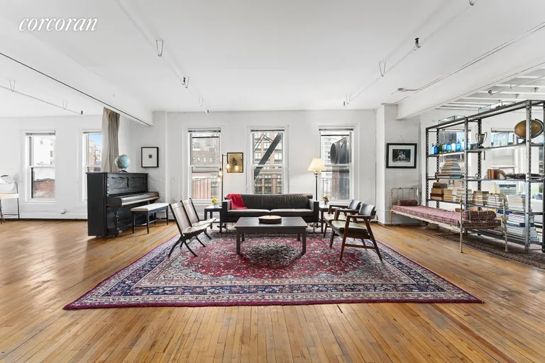 New York City Real Estate | View 48 Great Jones Street, 5R | Living Room | View 4